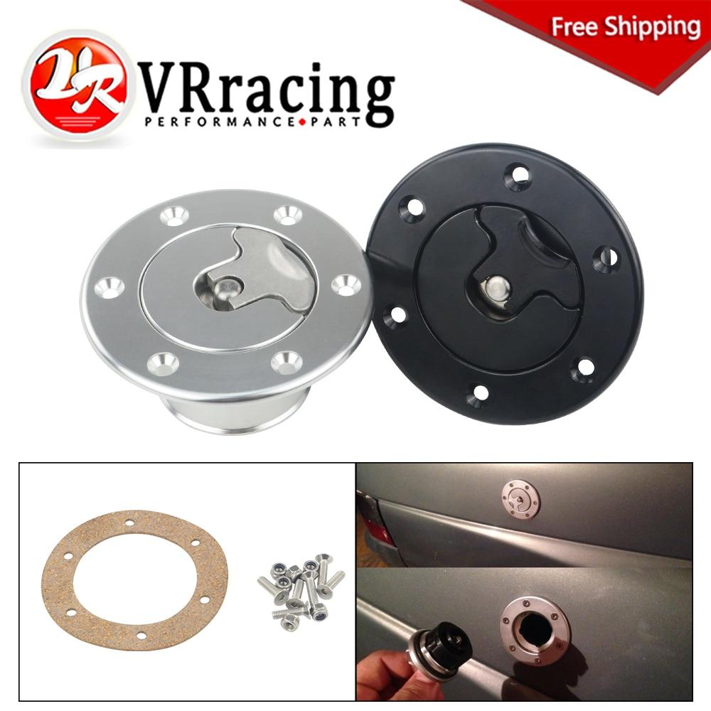 FREE SHIP Aluminum Billet Fuel Surge Tank / Fuel Cell Cap Flush Mount 6 bolt Mirror Polished Opening ID 35.5mm VR-SLYXG01