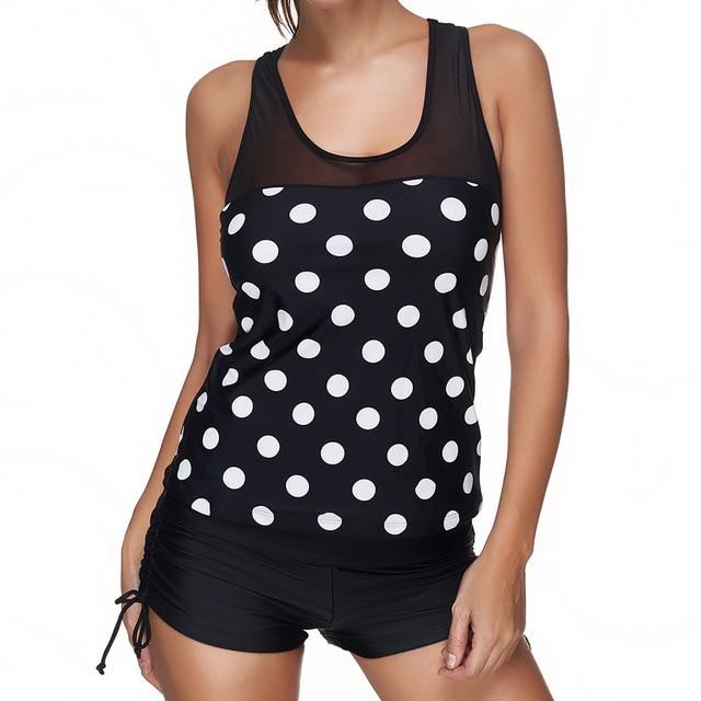 Tankini Swimsuit 2019 With Shorts Two Piece Swimwear Female Plus Size Swimming Suit For Women Beachwear Bathing Suit May Bathers
