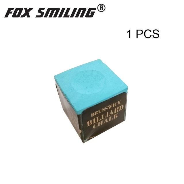 Fox Smiling Snooker Billiard Chalk Pool Cue Chalk Oil Dry Billiard No-slip Chalk Billar Table Chalk With Good Quality