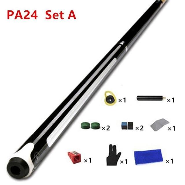 10/11.5/12.75mm 58 Inch Billiards Snooker Maple Pool Cue Stick With Cue Tip For Nine-ball Ball Come With Extension