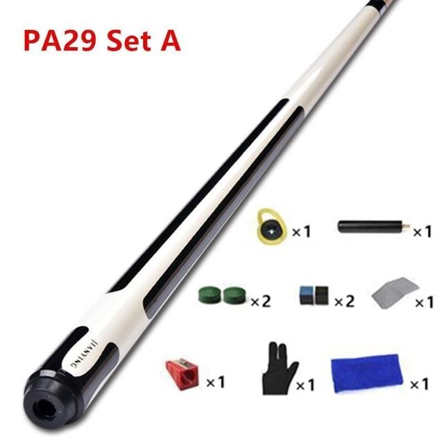 10/11.5/12.75mm 58 Inch Billiards Snooker Maple Pool Cue Stick With Cue Tip For Nine-ball Ball Come With Extension