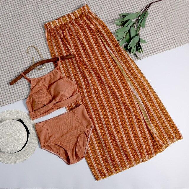 The new 2019 small sweet wind ins web celebrity swim constant attachment