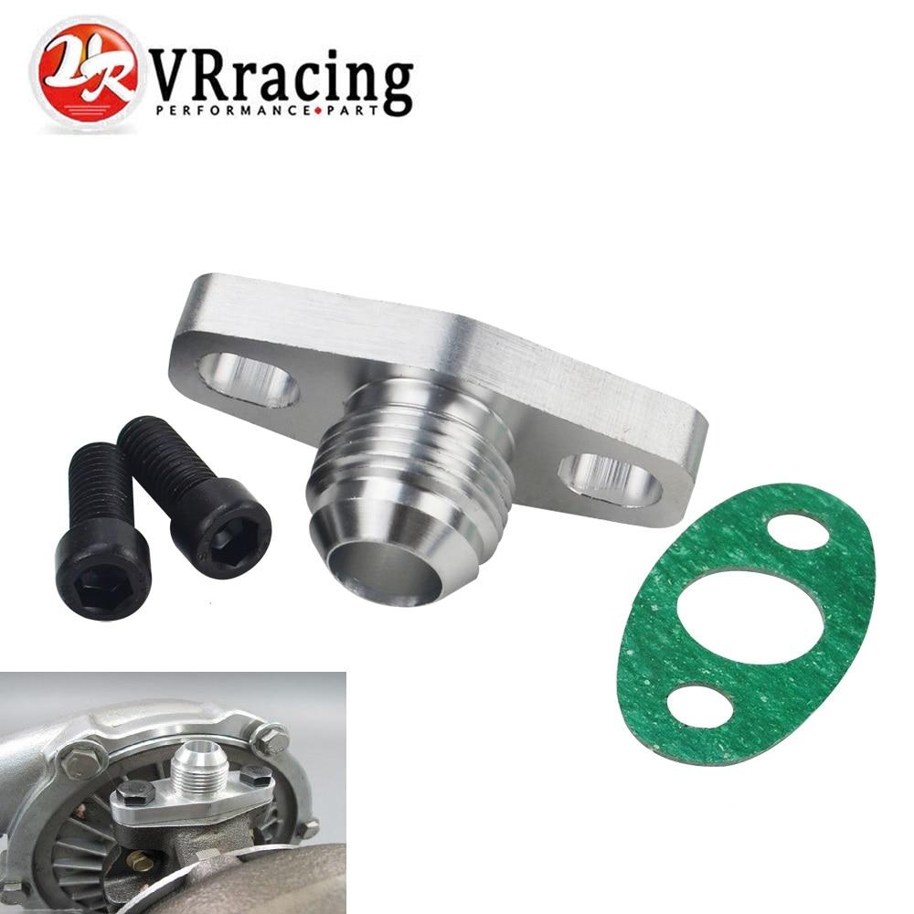 VR RACING - Turbo Oil Return/Drain Flange Adapter AN10 for GT28 GT30 GT35 T25 VR-OFG34
