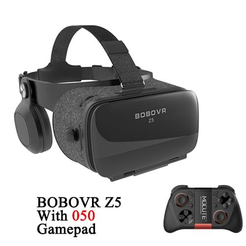 Original BOBOVR Z5 Immersive Virtual Reality Headset Stereo 3D Glasses VR Cardboard Helmet 120 FOV for 4.7-6.2' Smartphone