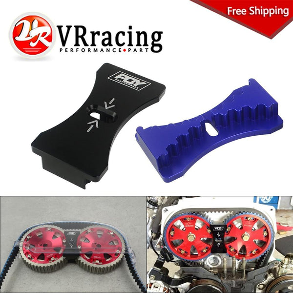 FREE SHIPPING Aluminum Engine Cam Gear Lock Timing Belt Install For Mitsubishi Lancer 4G63 Dodge Kia VR-CGL02 VR-CGL02