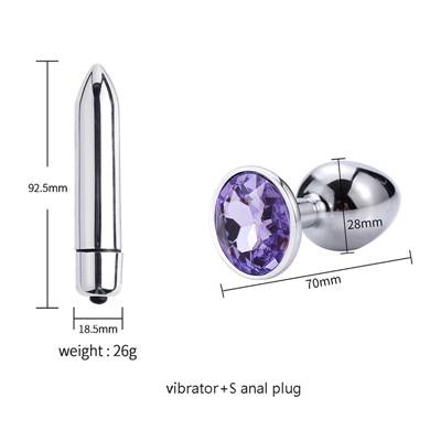 Runyu Smooth Anal Toys Metal Butt Plug Masturbator for Man Anal Vibrators Anal Plug Private Goods for Men Adult Toys Sex Shop