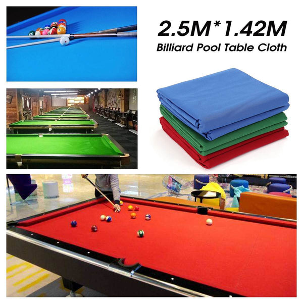 Green/Blue/Red Snooker Billiard Cloth Pool Eight Ball Billiard Pool Table Cloth for American billiards Snooker Accessories