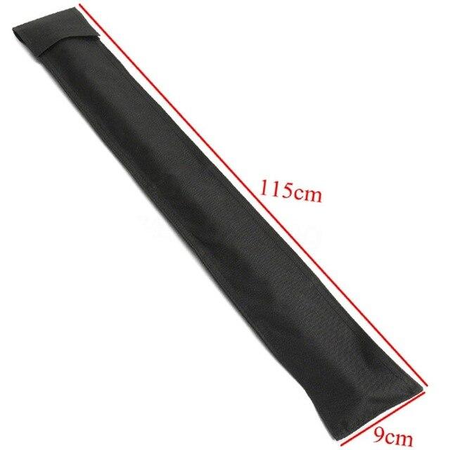 80/115cm 1/2 and 3/4 Billiard Stick Storage Pool Cue Bag for Fishing Rod Case Black Snooker Billiard Accessories