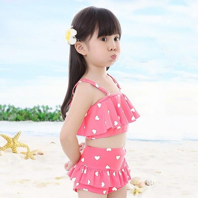 Latest Bikini Swimwear Girl Children Swimsuit Children Swimming Wear Skirt Sexy Bikini Swimsuit Kids Underwear Swimwear