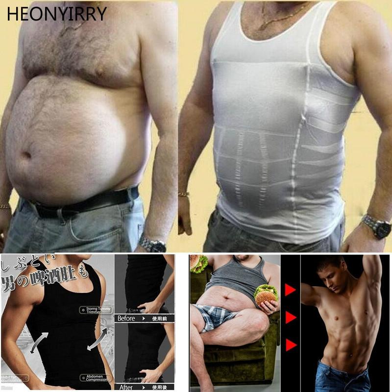 Men Shapers Sleeveless Tummy Belly Buster Sauna Vest Weight Loss Anti Cellulite Control Slimming Belt Hot Shaper Underwear Shirt