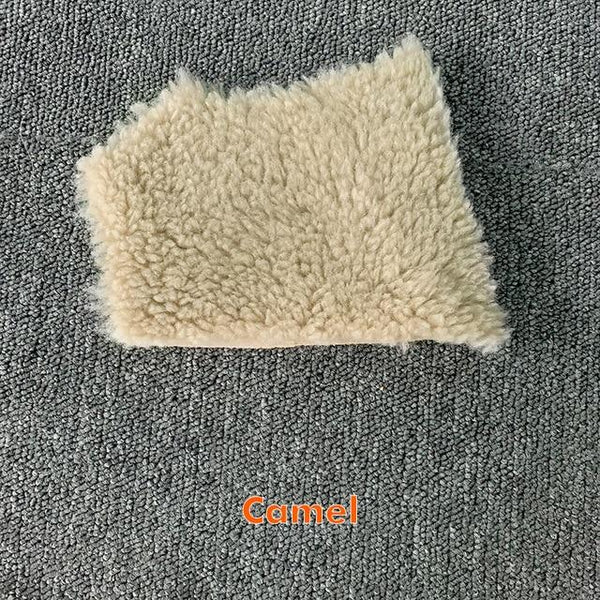 2019 BFFUR Long Woolen Jacket With Belt Real Fur Coat Turn Down Collar Women's Coats Natural Sheepskin Female Winter Outfit