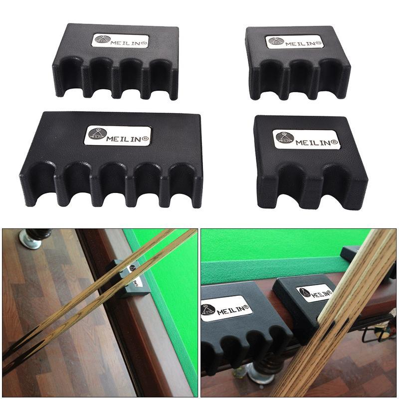 Portable Billiards Pool Cue Stick Holder Stand Rest 2/3/4/5 Size Black Snooker Table Wall Mount Hanging Professional Rack Holder