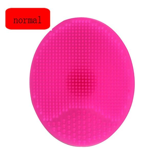 Facial Cleanser Washing Brushes Face Cleaning Brush Electric Mini Electric Facial Brushes Waterproof Silicone Facial Clean Brush