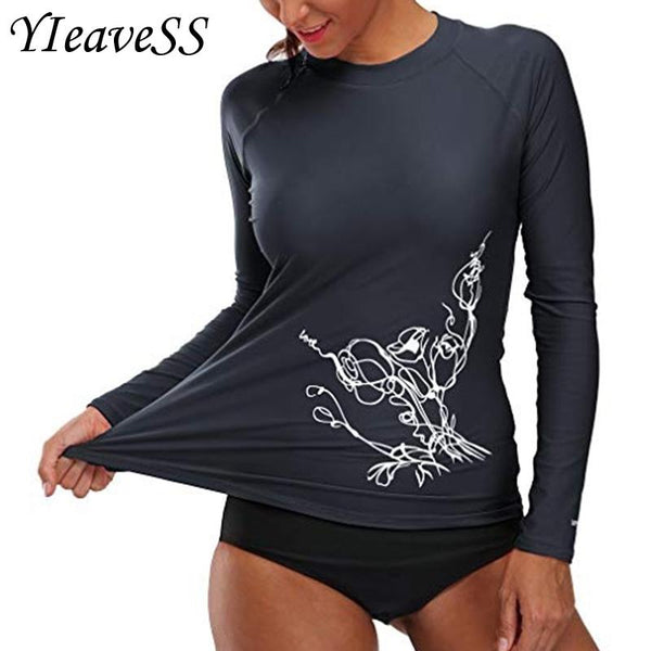 2019 Plus Size Tankini Swimming Suit 5XL Tow Piece Long Sleeve Loose Swimsuit Women's Separate Bikini Waist Push Up Swimwear