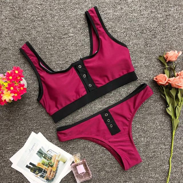 high waist bikini micro bathing suit women bikinis 2019 mujer swimming suit for monokini swimwear women swimsuit femme brazilian