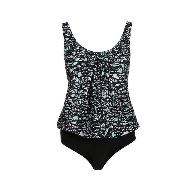 Summer Women Bikini Set Push UP Printed Monokini Bikinis Plus Size Swimming Suit Bathing Suit