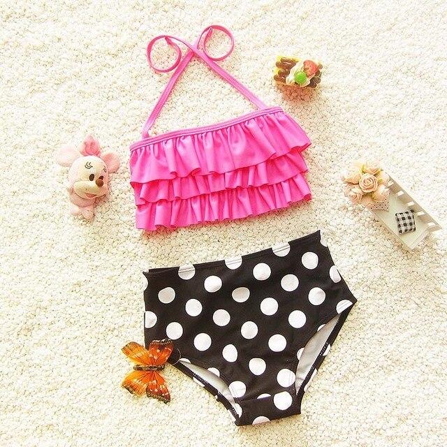 2019 swimsuits girls bra for children polska short fashionable swimsuit girl swimming clothes swimsuit children girls two pieces