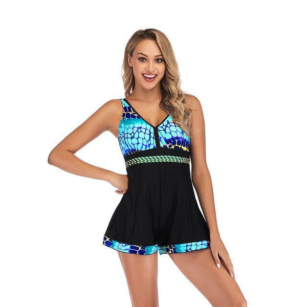 Sexy Tankini Swimsuits Women Beach Wear Two Piece Swimsuit Swimwear Women Swimming Summer Bathing Suit Bikini 2019 Plus Size 5XL