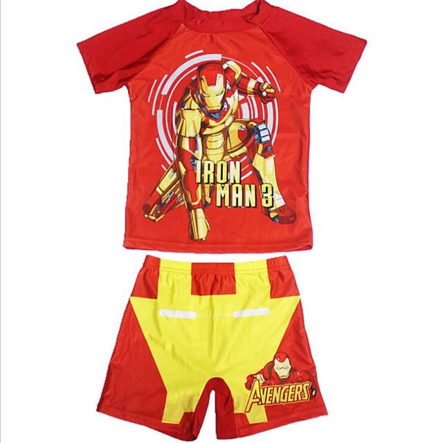 Kids Girl Swimsuit 2019 Baby Boy Cartoon Printing Swim Suit Girls Two Pieces Swim Short Boy Beach Swimsuit For Baby Boy