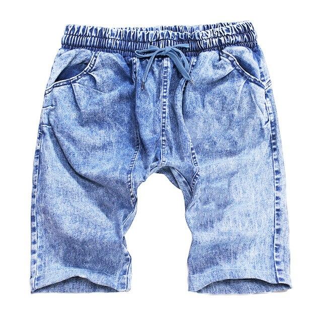 Jeans Shorts Men Brand Ripped Summer Capri Men's Fashion Biker Casual Hommes Jean Shorts Skate Board Harem Fashion Jean 5.16
