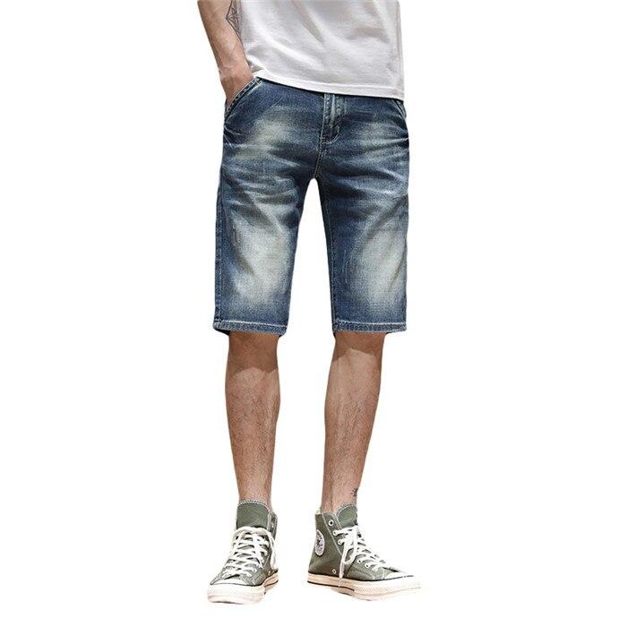 Men Summer Denim Shorts Male Jeans Men Jean Shorts Bermuda Skateboard Mens Jogge Ripped Wave Shorts 38 40,311