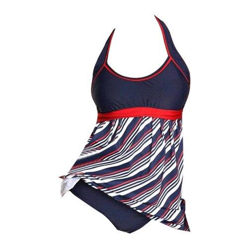 Meihuida Bikinis 2019 MujerWomen's Two-Piece Suits Plus Size Swimsuits Bralette Tankini Top with Briefs Swimwear Bathing M-4XL