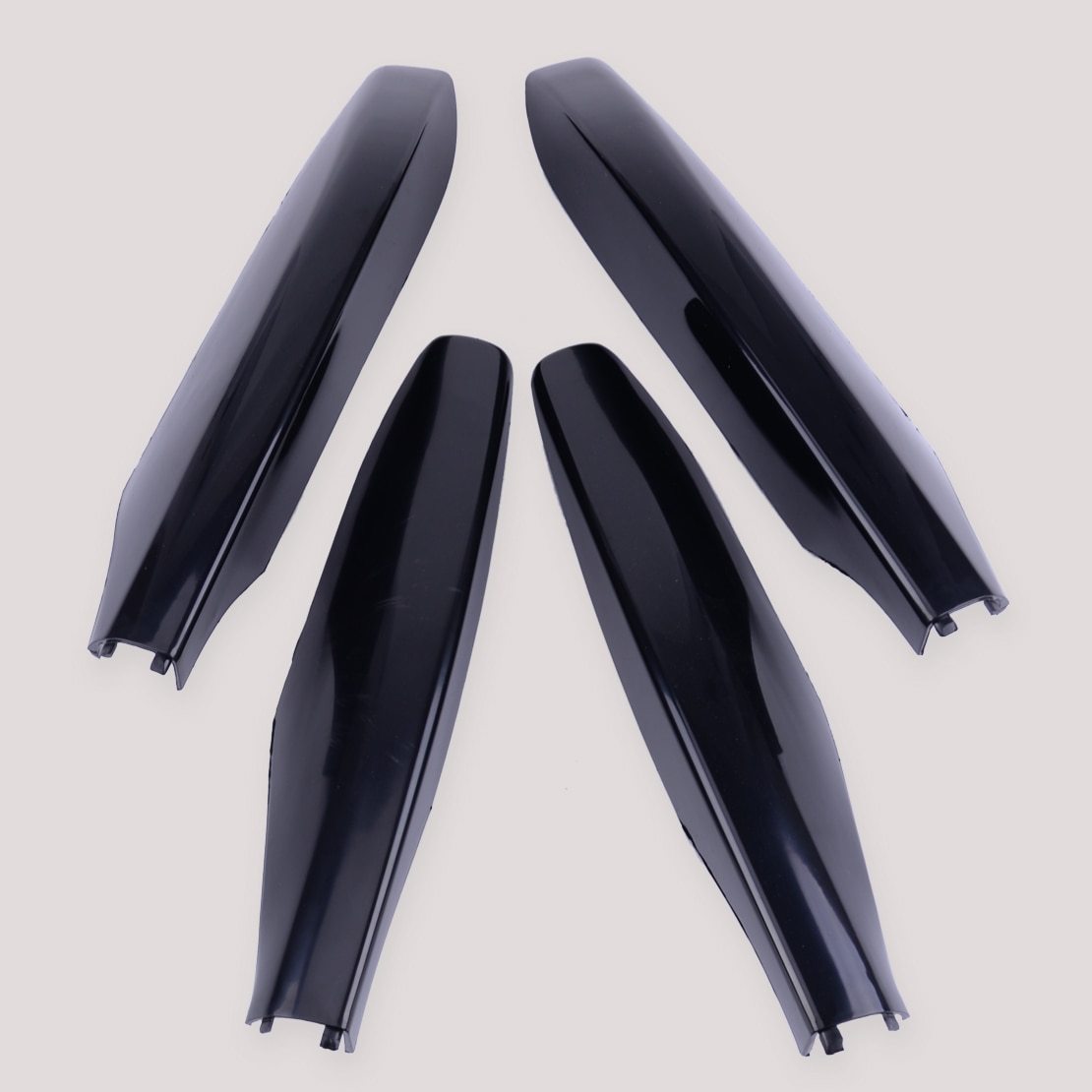 4pcs Black ABS Roof Rack Rail End Cap Protective Cover Fit For Toyota Land Cruiser Prado J120 Lexus GX 470