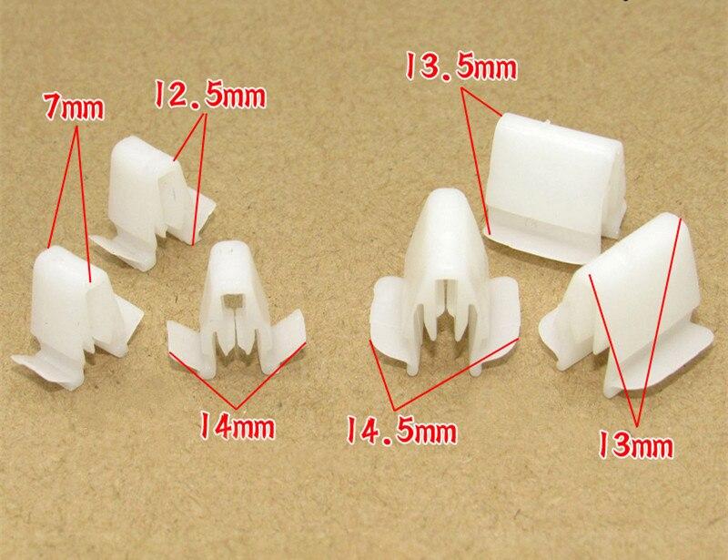 Fit for RAV4 landa lande cool luze wing put trunk end door interior panel cover plate buckle clip 10pcs