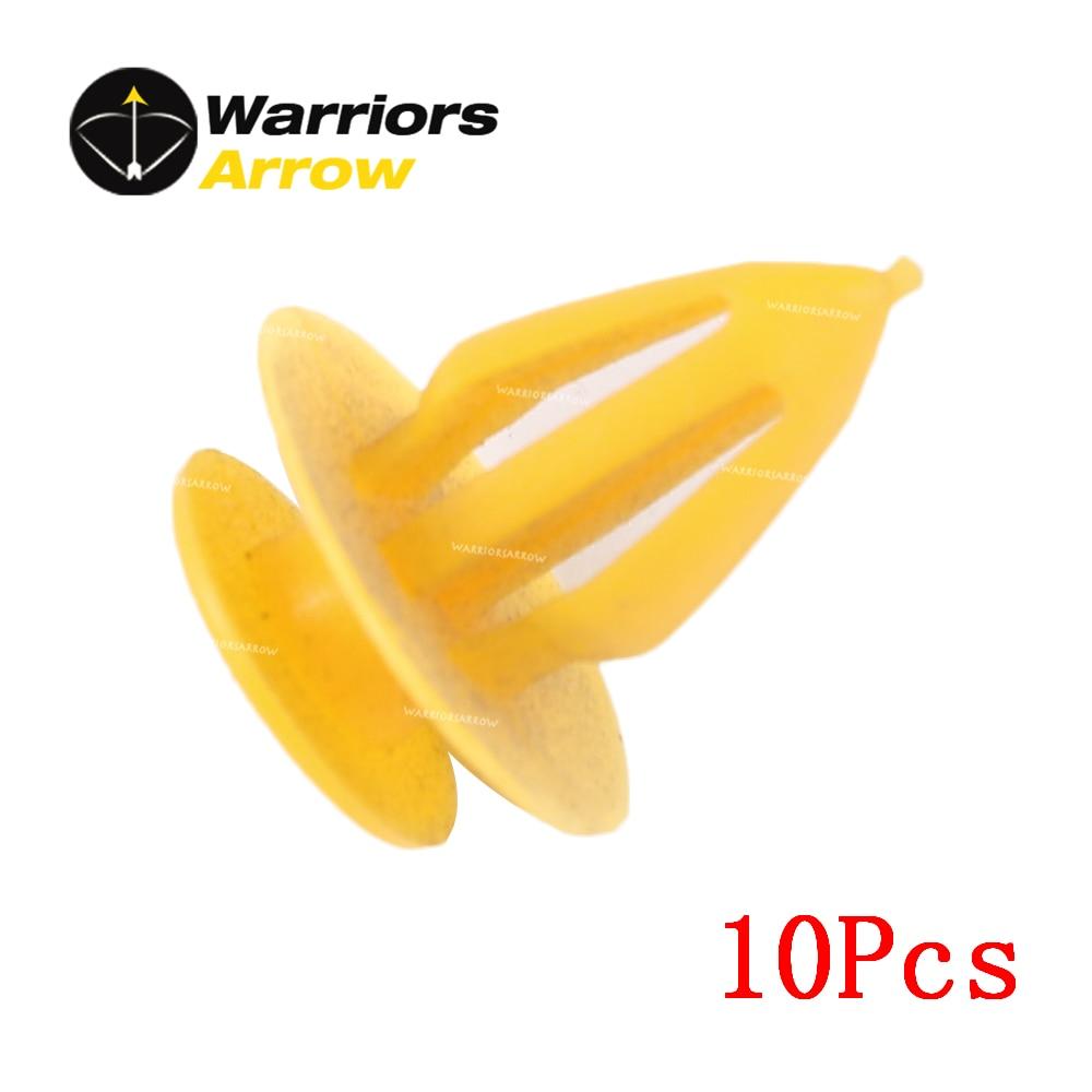 DYC500020 For Land Rover Discovery 2 II 1999 2000 2001 2002 2003 2004 10Pcs Finisher Bumper End Cap Clip