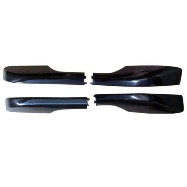 For Toyota Land Cruiser LC200 J200 2008-2018 SilverBlack Roof Rack Rail End Cover Shell Replacement Cap Car Styling