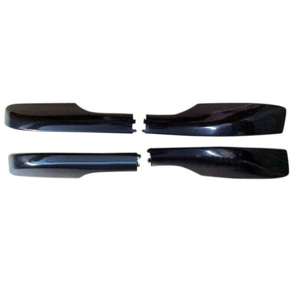For Toyota Land Cruiser LC200 J200 2008-2018 SilverBlack Roof Rack Rail End Cover Shell Replacement Cap Car Styling