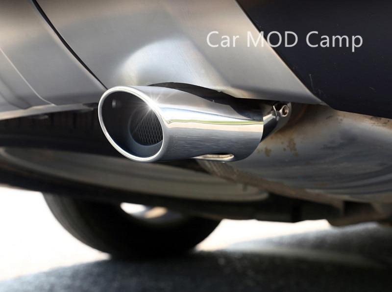 For Land Rover Discovery 5 L462 2017 2018 Stainless Steel Rear Tail End Pipe Exhaust Muffler Tip 2pcs Car Styling accessories!