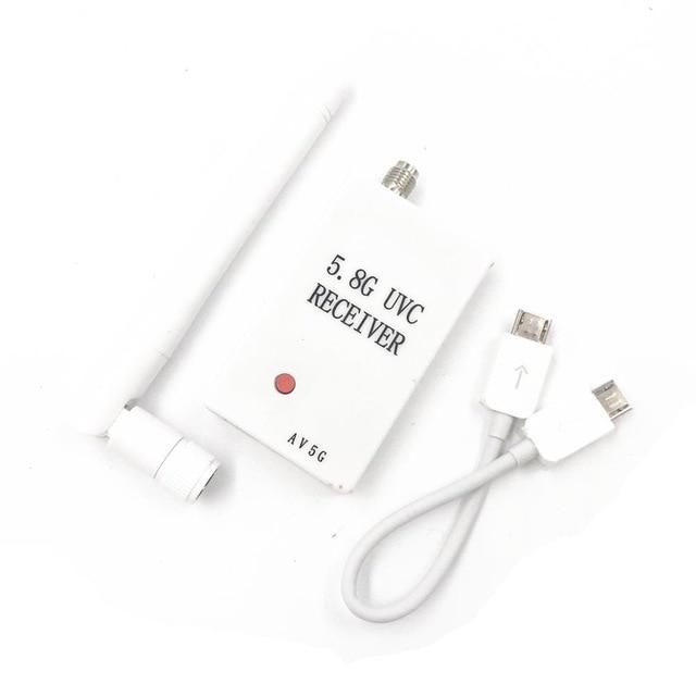 Newest Mini 5.8G FPV Receiver UVC Video Downlink OTG for VR Android Phone