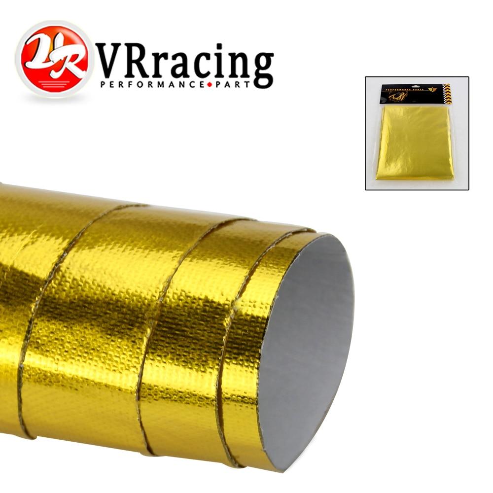 VR - SELF ADHESIVE REFLECT-A-GOLD HEAT WRAP BARRIER High Quality 39in.x 47in.Piece For VW PASSAT AUDI A4 B6 With PQY Card VR1614