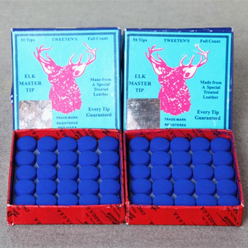 9/10/11/12/13mm Billiard Pool Cue Tips M Hardness Billiard Snooker Cue Stick Tip Billiard Cue Accessories Blue