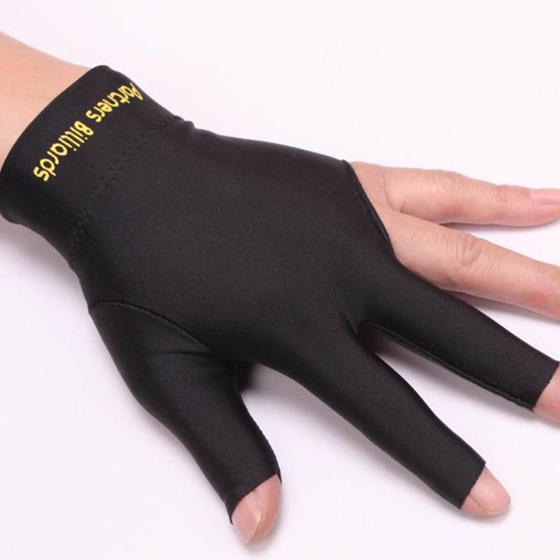 MrY Spandex Snooker Billiard Cue Glove Pool Left Hand Open Three Finger Accessory Fitness Accessories