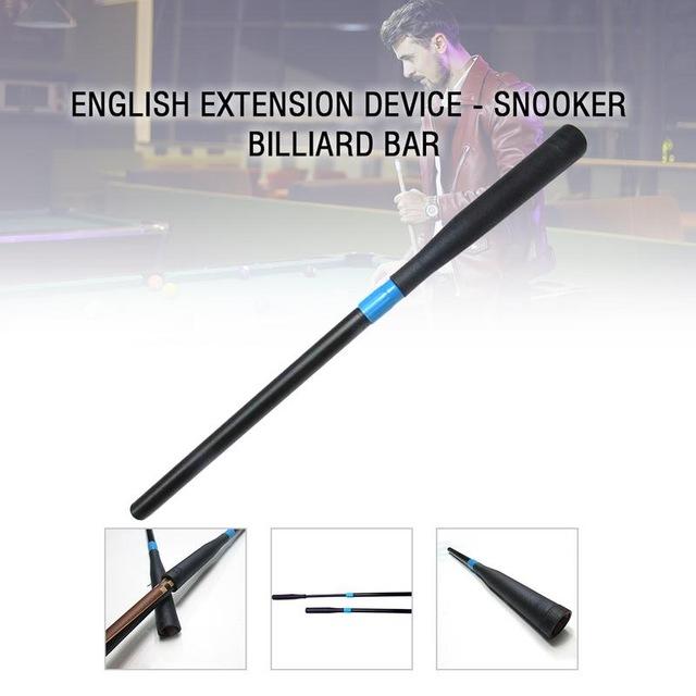 English Pool Cues Telescopic Device - Stretch Snooker Rod Special Telescopic Sleeve Black Can Be Quickly Shipped