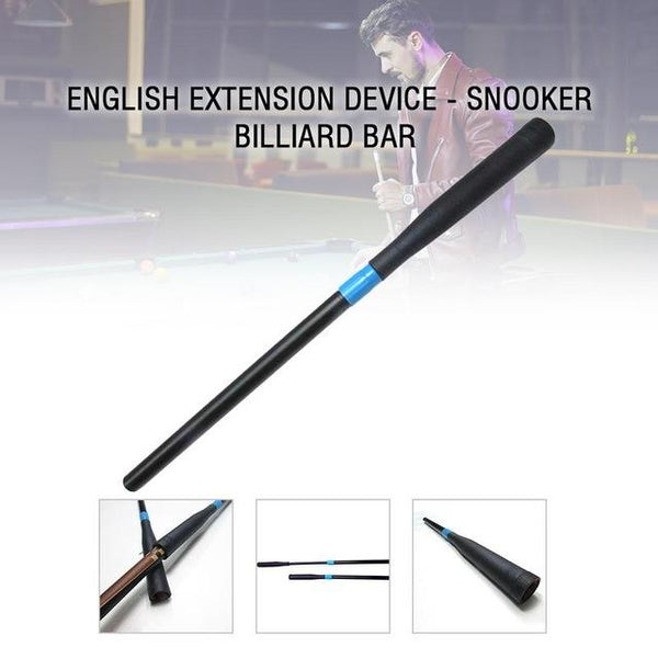 English Pool Cues Telescopic Device - Stretch Snooker Rod Special Telescopic Sleeve Black Can Be Quickly Shipped