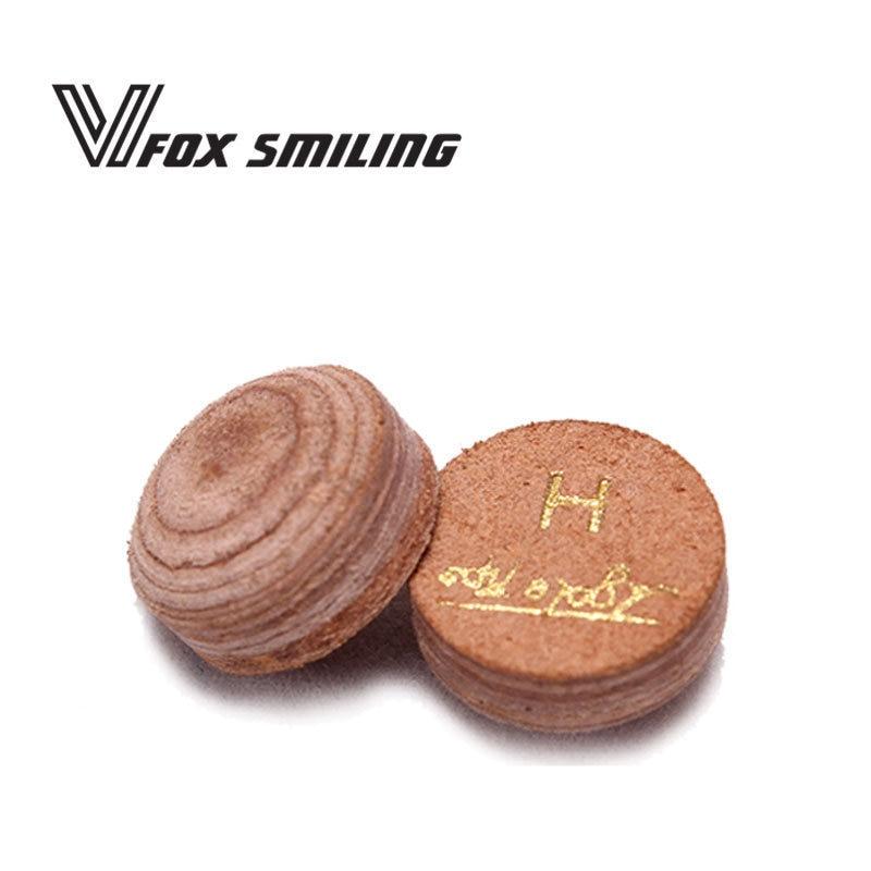 Fox Smiling 9/10/11/13mm Billiard Pool Cue Tips M Hardness Billiard Snooker Cue Stick Tip Billiard Cue Accessories