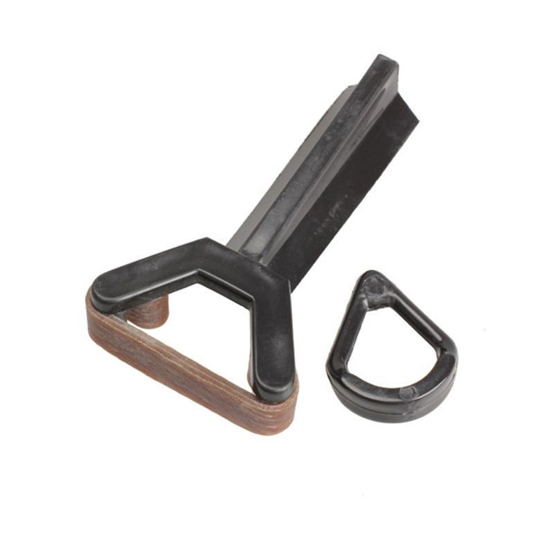 New Snooker Billiard Plastic Pool Cue Tip Clamp for Tip Glue on Fastener Repair Black Pool Cue Tip Clamp for Entertainment