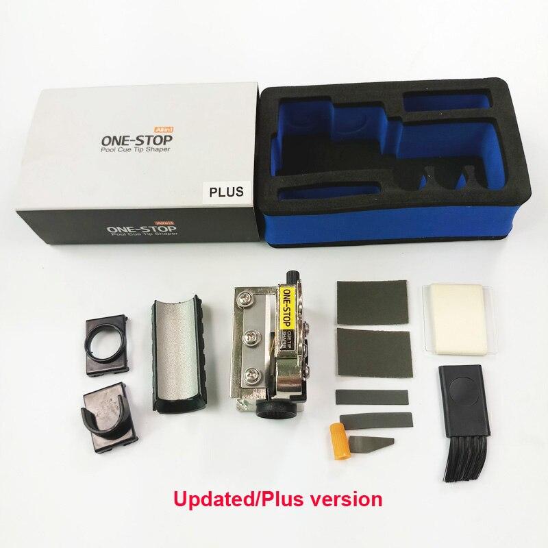 free shipping New One stop All In 1 multifunctional billiard Pool Cue Stick repair tools standard/updated snooker Tip Shaper