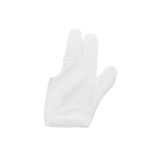 Billiard Three Finger Gloves High Elasticity Thin Cue Snooker Durable Unisex Accessory EDF88