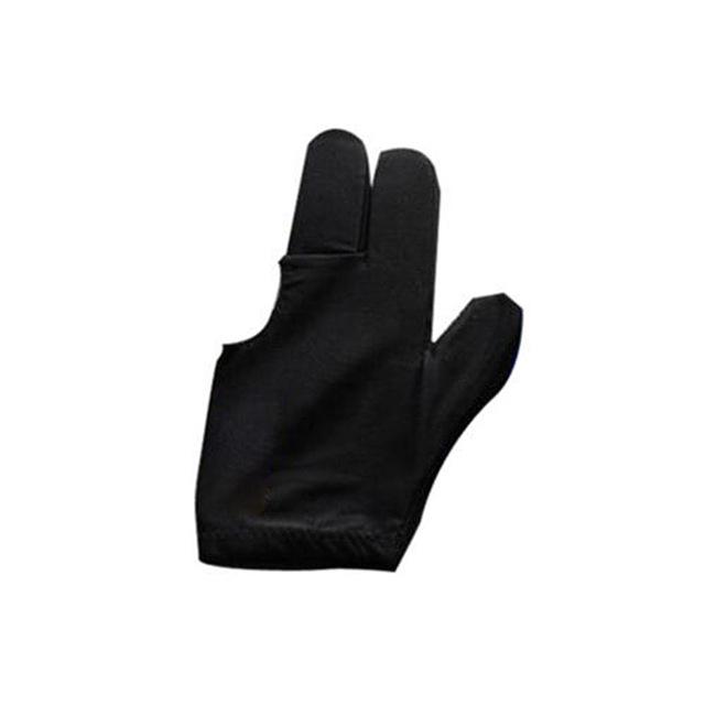 Billiard Three Finger Gloves High Elasticity Thin Cue Snooker Durable Unisex Accessory EDF88