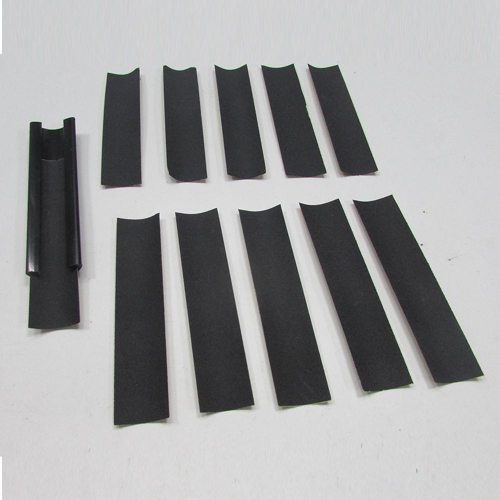 Snooker Repair Pool Stick Tools Grinding Cue Tip Grinder Sandpaper Shaping Flexible Practical Scrub Durable Billiard Accessories