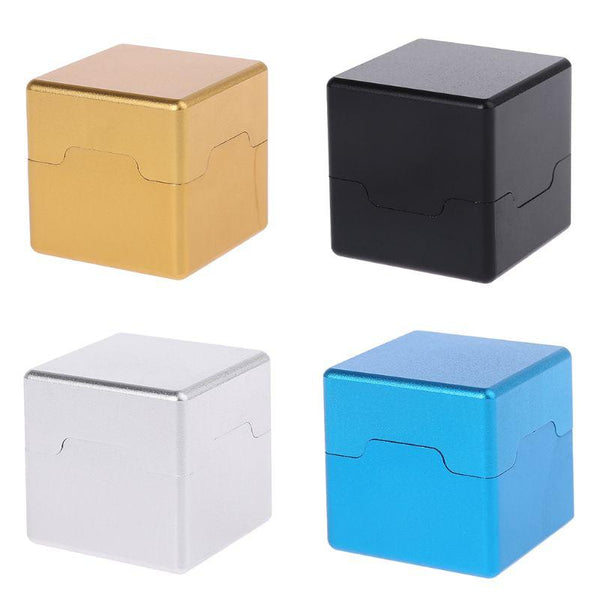 Pocket Billiard Cue Chalk Holder Aluminum Portable Mini Cue Tips Chalk Pool Chalks Carrier Case Box