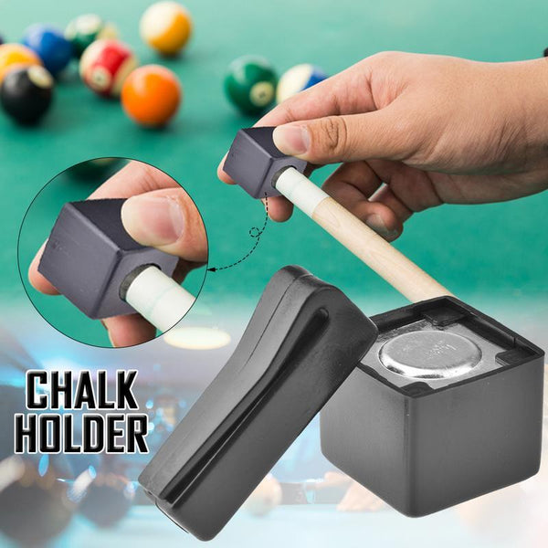Pool Billiards Snooker Magnetic Cue Chalk Holder With Belt Clip Snooker Accessories Good Quality Useful Equipment