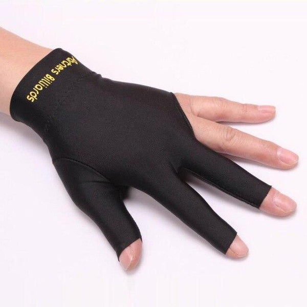 Billiards Three Finger Gloves Snooker Glove Special High Grade Fingerless Billiard Gloves High Quality Sports supplies