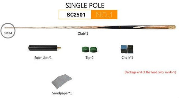 Billiard Cue Set Supplies Small Head Split British Black 8 Snooker Billiard Club Set Club Billiard Accessories