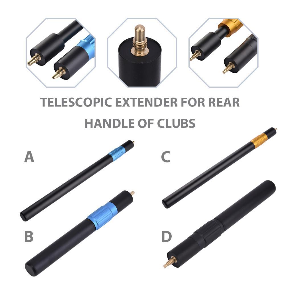 Aluminum Alloy Pool Cue Snooker Pool Rod Telescopic Adjustable Telescopic Extension Pole Billiard Accessories