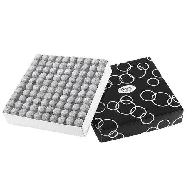 100pcs 9/10/11/12/13mm Slip-on Pool Club Cue Head Tip Snooker Mouth Billiard Accessories Snooker Supplies Billiard Replacement